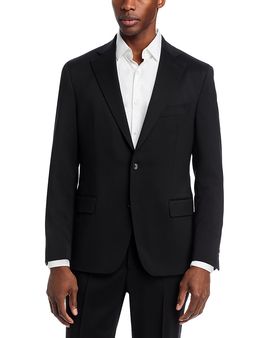Vince Vince Regular Fit Basic Stretch Wool Suit Jacket