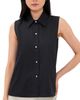 Vince Vince Relaxed Button Down Tank Top Ink - 1