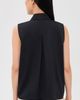 Vince Vince Relaxed Button Down Tank Top Ink - 3
