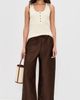 Vince Vince Rib Henley Tank Sun Ivory - 5
