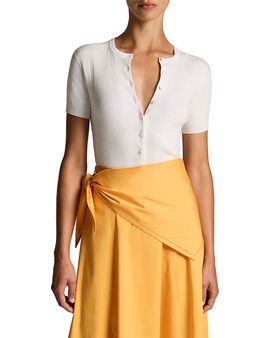 Vince Vince Rib Knit Cardigan Sweater