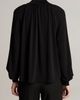 Vince Vince Rib Trim Gathered Long Sleeve Top - 3