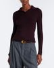 Vince Vince Ribbed-knit wool and silk polo sweater - 2