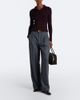 Vince Vince Ribbed-knit wool and silk polo sweater - 6