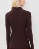 Vince Vince Ribbed Raglan Polo Blackberry - 3