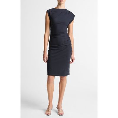 Vince Vince Ruched Sheath Dress
