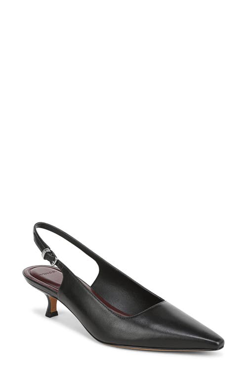Vince Vince Sabra Slingback Kitten Heel Pump