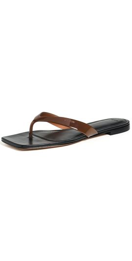 Vince Vince San Juan Jelly Thong Sandals Saddle