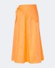 Vince Vince Scarf-detail cotton midi skirt - 1