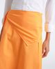 Vince Vince Scarf-detail cotton midi skirt - 3