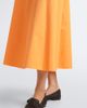 Vince Vince Scarf-detail cotton midi skirt - 4