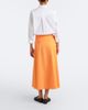 Vince Vince Scarf-detail cotton midi skirt - 6