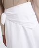 Vince Vince Scarf-detail cotton poplin midi skirt - 3