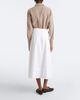 Vince Vince Scarf-detail cotton poplin midi skirt - 6