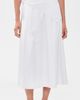 Vince Vince Scarf Tie Skirt Optic White - 2
