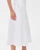 Vince Vince Scarf Tie Skirt Optic White - 4