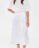 Vince Vince Scarf Tie Skirt Optic White - 5
