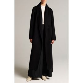 Vince Vince Shawl Collar Wool & Cashmere Long Coat