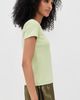 Vince Vince Shrunken 90s Tee Pale Fern - 4