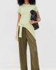Vince Vince Shrunken 90s Tee Pale Fern - 5