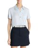Vince Vince Silk Short Sleeve Polo Shirt - 1