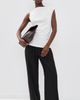 Vince Vince Sleeveless Draped Top Optic White - 5