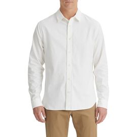Vince Vince Solid Stretch Button-Up Shirt