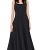Vince Vince Square Neck Seamed Dress Black - 1