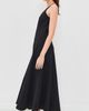 Vince Vince Square Neck Seamed Dress Black - 4