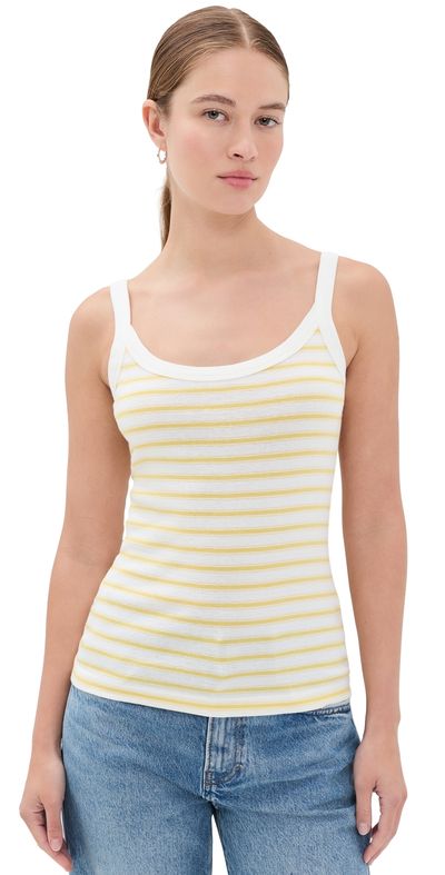 Vince Vince Stripe Cami Limone Combo