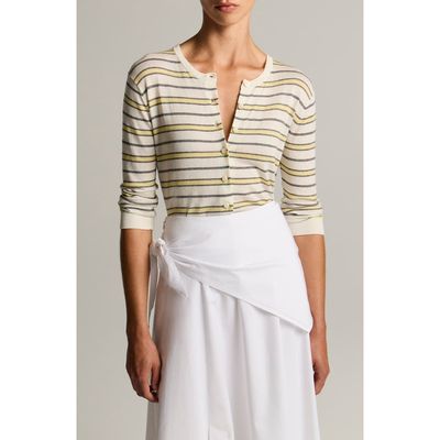 Vince Vince Stripe Cardigan
