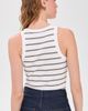 Vince Vince Stripe Scoop Neck Tank Herb Combo - 3