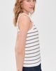 Vince Vince Stripe Scoop Neck Tank Herb Combo - 4
