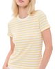 Vince Vince Stripe Shrunken 90s Tee Limone Combo - 1