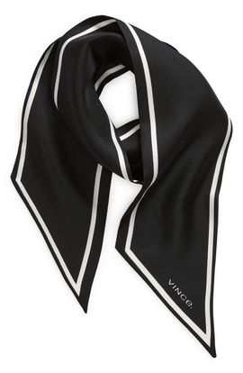 Vince Vince Stripe Silk Scarf