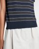 Vince Vince Striped cotton and cashmere sweater - 4