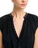 Vince Vince Stud Trim Cap Sleeve Dress - 3