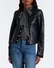 Vince Vince Suede-trimmed leather jacket - 2