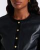 Vince Vince Suede-trimmed leather jacket - 3