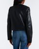Vince Vince Suede-trimmed leather jacket - 5