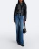 Vince Vince Suede-trimmed leather jacket - 6