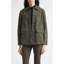 Vince Vince Suede Barn Jacket