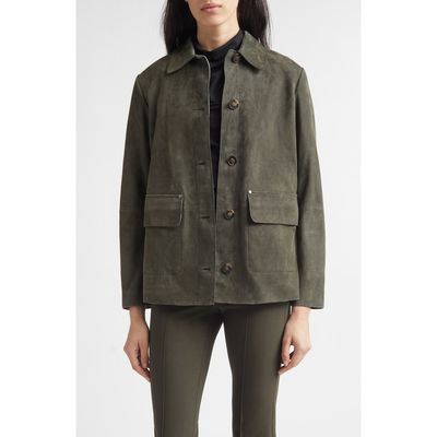 Vince Vince Suede Barn Jacket