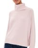 Vince Vince Swing Turtleneck Slit Sweater Iris Quartz - 1