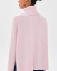 Vince Vince Swing Turtleneck Slit Sweater Iris Quartz - 3