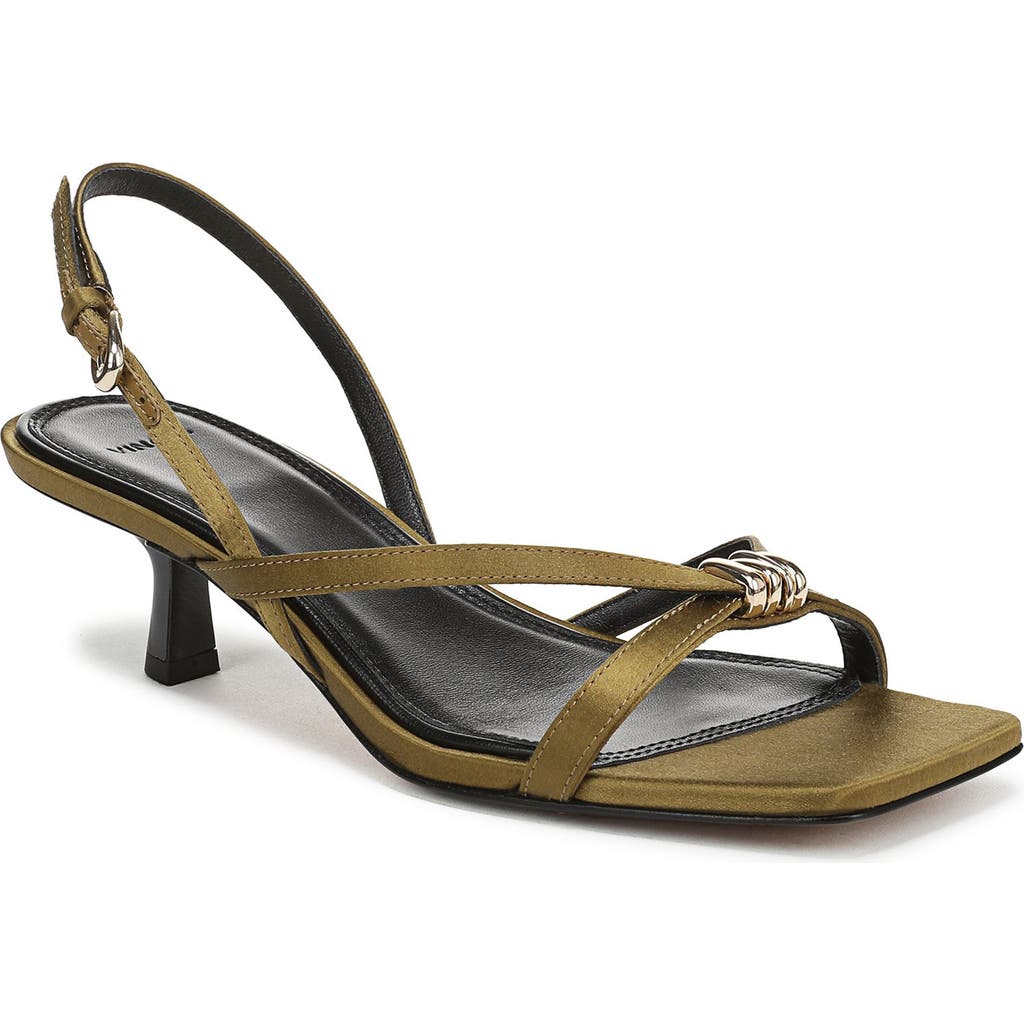 Vince Vince Tali Slingback Kitten Heel Sandal