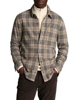 Vince Vince Tartan Plaid Regular Fit Button Down Shirt
