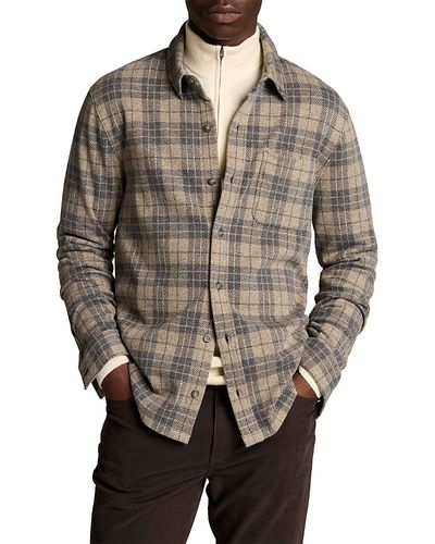 Vince Vince Tartan Plaid Regular Fit Button Down Shirt