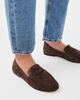 Vince Vince Teo Suede Loafers Cacao Brown - 3