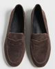 Vince Vince Teo Suede Loafers Cacao Brown - 5